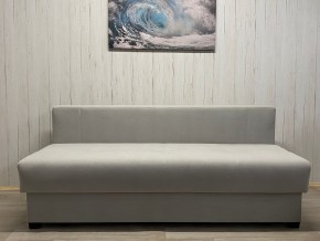 Диван Комфорт-1 (НПБ) велюр Luma 13 св.серый в Миассе - miass.mebel24.online | фото 5