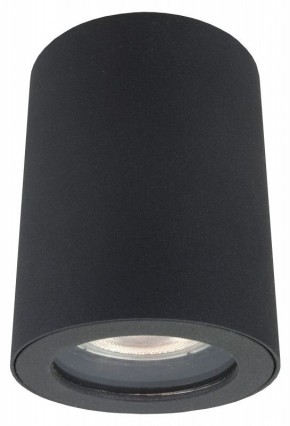DK3007-BK Накладной светильник влагозащ., IP 44, 15 Вт, GU10, черный, алюминий в Миассе - miass.mebel24.online | фото 2