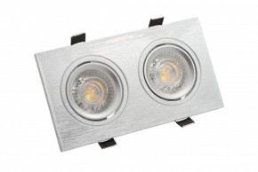 DK3022-CM Встраиваемый светильник, IP 20, 10 Вт, GU5.3, LED, серый, пластик в Миассе - miass.mebel24.online | фото 3
