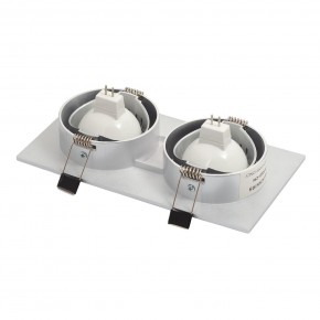 DK3022-CM Встраиваемый светильник, IP 20, 10 Вт, GU5.3, LED, серый, пластик в Миассе - miass.mebel24.online | фото 4