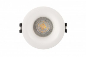 DK3024-WH Встраиваемый светильник, IP 20, 10 Вт, GU5.3, LED, белый, пластик в Миассе - miass.mebel24.online | фото 1