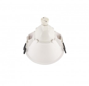 DK3026-WG Встраиваемый светильник, IP 20, 10 Вт, GU5.3, LED, белый/золотой, пластик в Миассе - miass.mebel24.online | фото 4