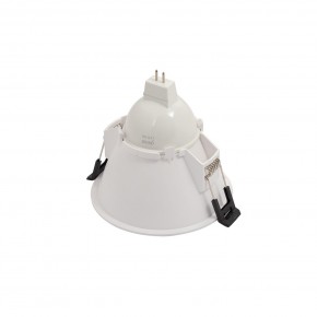 DK3026-WH Встраиваемый светильник, IP 20, 10 Вт, GU5.3, LED, белый, пластик в Миассе - miass.mebel24.online | фото 3