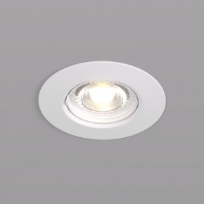 DK3028-WH Встраиваемый светильник, IP 20, 10 Вт, GU5.3, LED, белый, пластик в Миассе - miass.mebel24.online | фото 1