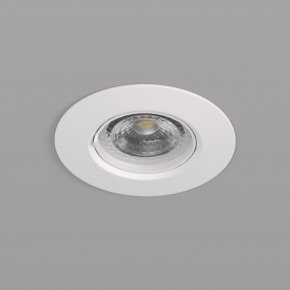 DK3028-WH Встраиваемый светильник, IP 20, 10 Вт, GU5.3, LED, белый, пластик в Миассе - miass.mebel24.online | фото 2