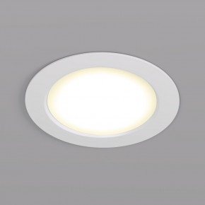 DK3048-WH Встраиваемый светильник, IP 20, 7Вт, LED, белый, пластик в Миассе - miass.mebel24.online | фото 1