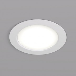 DK3049-WH Встраиваемый светильник, IP 20, 7Вт, LED, белый, пластик в Миассе - miass.mebel24.online | фото 1