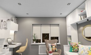 DK3072-BK+WH Встраиваемый светильник, IP 20, 10 Вт, GU5.3, LED, черный/белый, пластик в Миассе - miass.mebel24.online | фото 3