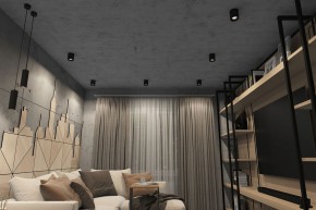 DK3090-BK+CH Светильник накладной IP 20, 10 Вт, GU5.3, LED, черный/хром, пластик в Миассе - miass.mebel24.online | фото 2