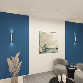 DK5022-WH Настенный светильник, IP20, до 15 Вт, LED, 2xGU10, белый, алюминий в Миассе - miass.mebel24.online | фото 4