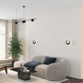 DK5060-BK Бра ORBIT, IP20, 3000К, LED, 10 Вт, черный матовый, алюминий в Миассе - miass.mebel24.online | фото 6