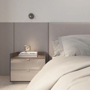 DK5072-DN Бра SHINE WALL со светодиодом, D104*H68, IP20, 3000К, 3W, RA?90, темный никель, алюминий в Миассе - miass.mebel24.online | фото 9