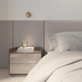 DK5072-SB Бра SHINE WALL со светодиодом, D104*H68, IP20, 3000К, 3W, RA?90, сатинированная латунь, алюминий в Миассе - miass.mebel24.online | фото 9