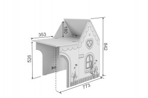 ДОМИК Стол-трансформер в Миассе - miass.mebel24.online | фото 3