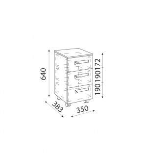 Дуглас (подростковая) М09 Тумба в Миассе - miass.mebel24.online | фото 2