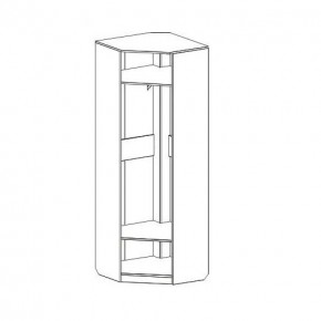 ЭЛАНА Прихожая (модульная) Дуб сонома в Миассе - miass.mebel24.online | фото 5
