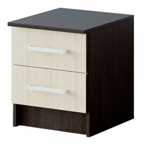 ФИЕСТА Тумба прикроватная комплект 2 шт. (венге/лоредо) в Миассе - miass.mebel24.online | фото