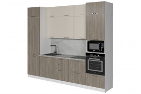 ФЬЮДЖИ Кухонный гарнитур Экстра (3000 мм) в Миассе - miass.mebel24.online | фото 4