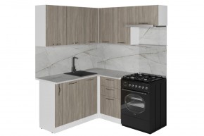 ФЬЮДЖИ Кухонный гарнитур Мега Прайм (1600*1700 мм) в Миассе - miass.mebel24.online | фото 3