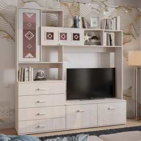 Гостиная Белла (модульная) ясень белый в Миассе - miass.mebel24.online | фото 15