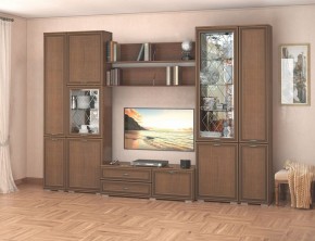 Гостиная-горка Ливорно орех в Миассе - miass.mebel24.online | фото 4