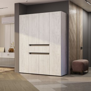 Гостиная Мрия (модульная) Бетон пайн светлый/Графит в Миассе - miass.mebel24.online | фото 18