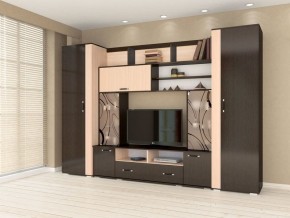 Гостиная Оскар-18-2 венге-дуб молочный в Миассе - miass.mebel24.online | фото