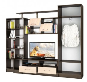Гостиная Оскар-5 венге/дуб молочный в Миассе - miass.mebel24.online | фото 2