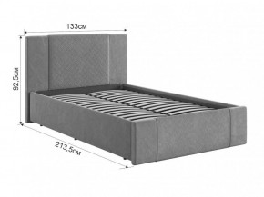 ХЛОЯ Кровать 1200 с ПМ в Миассе - miass.mebel24.online | фото 3