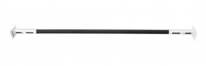 Турник раздвижной 1250-1500 цв. белый-черный FLEXTER PROFI в Миассе - miass.mebel24.online | фото 1