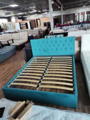 Интерьерная Кровать Октавия Бирюзовый 1400x2000 в Миассе - miass.mebel24.online | фото 2