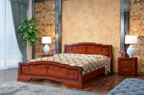 КАРИНА-6 Кровать из массива 1800 (Орех) в Миассе - miass.mebel24.online | фото