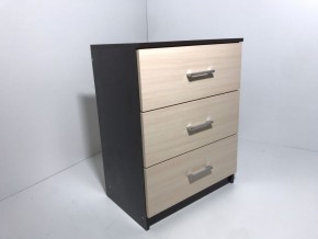 Комод 3 ящика (венге/дуб молочный) в Миассе - miass.mebel24.online | фото