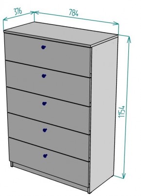 Комод Arvid K150 в Миассе - miass.mebel24.online | фото 2