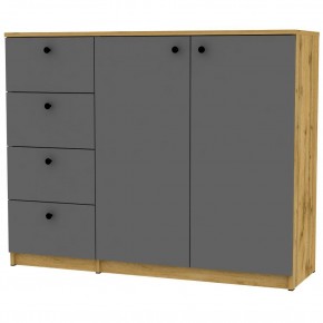 Комод Arvid K195 (ДВ-Графит) в Миассе - miass.mebel24.online | фото