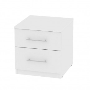 Комод K-48x45x45-1 Калисто (тумба прикроватная) Белый в Миассе - miass.mebel24.online | фото