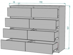 Комод Мальта K133 в Миассе - miass.mebel24.online | фото 2