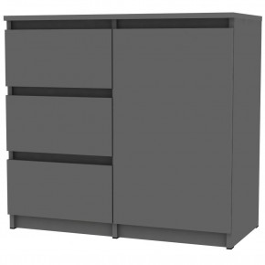 Комод Malta light K186 (Графит) в Миассе - miass.mebel24.online | фото