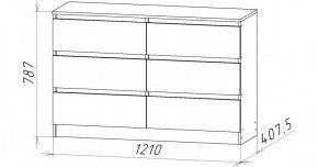 НИЦЦА-7 Комод (НЦ.07) в Миассе - miass.mebel24.online | фото 3