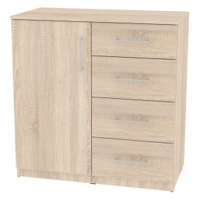 Комод "Калисто (K17)" ручка рейлинг (Дуб сонома) в Миассе - miass.mebel24.online | фото