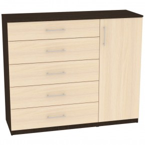 Комод "Калисто (K41)" ручка рейлинг (Венге-ДМ) в Миассе - miass.mebel24.online | фото