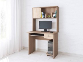 Компьютерный стол Грета-4 ясень шимо/дуб сонома в Миассе - miass.mebel24.online | фото