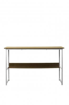 Компьютерный стол LUCIA H475 Дуб натуральный / белый каркас M-city в Миассе - miass.mebel24.online | фото 4