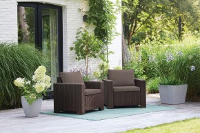Комплект кресел Калифорния (California chair) коричневые в Миассе - miass.mebel24.online | фото 1