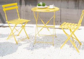 Комплект садовой мебели OTS-001R (стол + 2 стула) металл в Миассе - miass.mebel24.online | фото 9