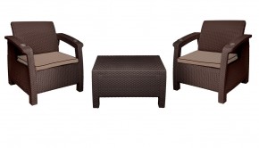 Комплект уличной мебели Yalta Premium Terrace Set (Ялта) шоколадый (+подушки под спину) в Миассе - miass.mebel24.online | фото 8