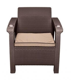 Комплект уличной мебели Yalta Premium Terrace Triple Set (Ялта) шоколадный (+подушки под спину) в Миассе - miass.mebel24.online | фото 8