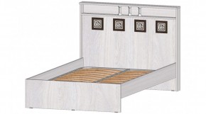 КОСТА-РИКА Кровать 1200 с основанием (анкор светлый) в Миассе - miass.mebel24.online | фото