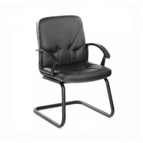 Кресло ЧИП ультра 365 (черный) на полозьях в Миассе - miass.mebel24.online | фото 1
