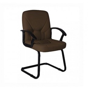 Кресло ЧИП ультра 365 (коричневый) на полозьях в Миассе - miass.mebel24.online | фото 1